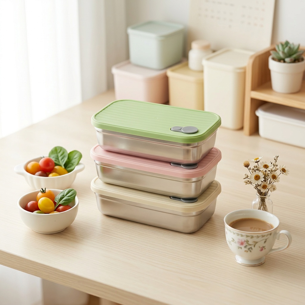 Food Storage 30 Years - Stainless Steel Bento Box Metal Lunch