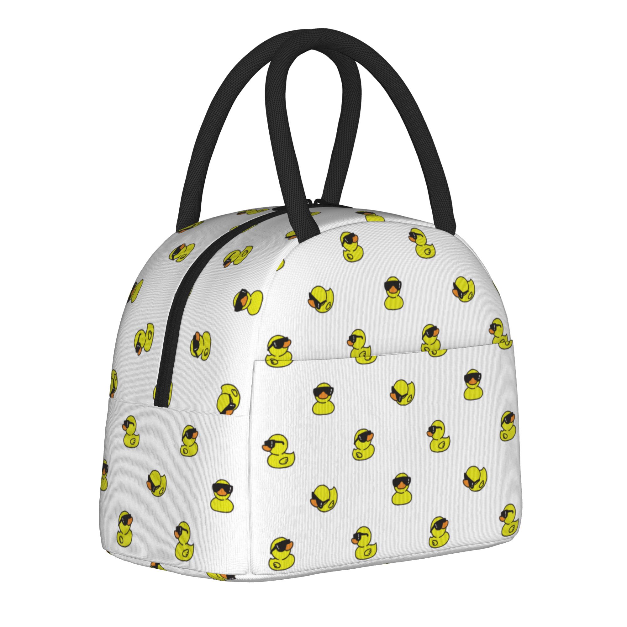 Food Storage Yellow - Cartoon Yellow Duck Pattern Insulated Lunch