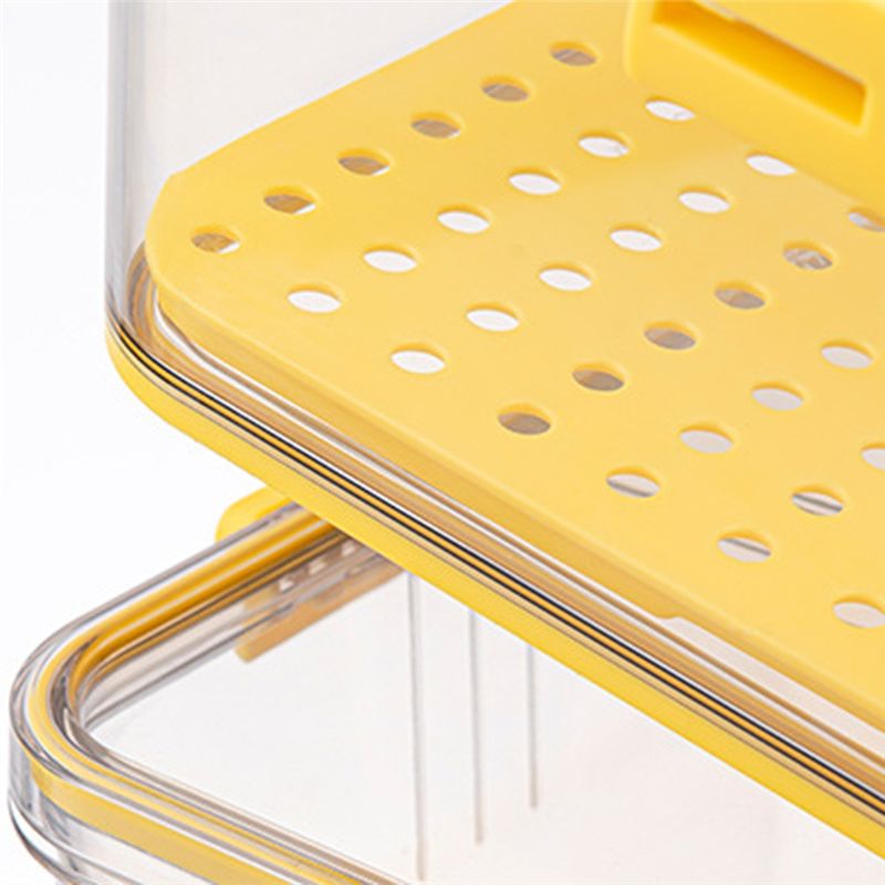 Food Storage Yellow - B17C Food Storage Refrigerator Timekeeping Organizer