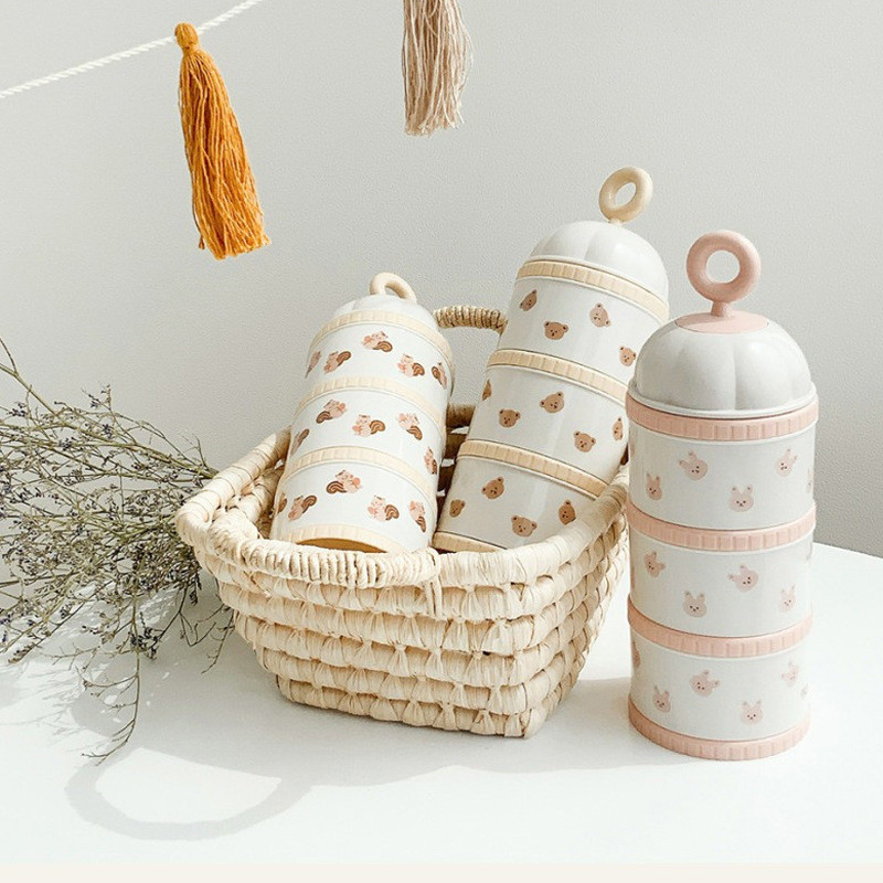 Food Storage Baby - Cute Bear Milk Powder Box Baby