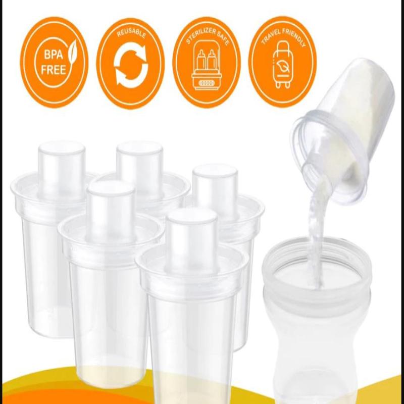 Food Storage Baby - 6PPC 80ML Baby Milk Powder Dispenser