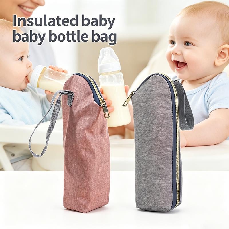 Food Storage Baby - Portable Baby Bottle Insulated Bag, Zippered