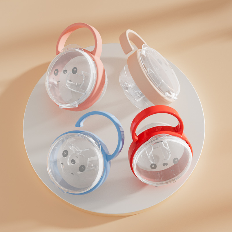 Food Storage Baby - New Baby Pacifier Clear Dustproof Case,