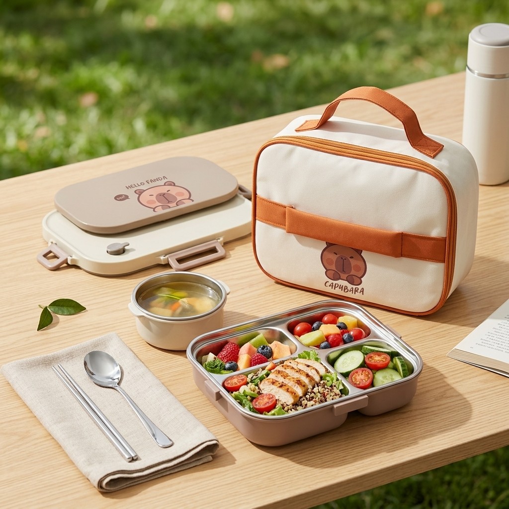 Food Storage 30 Years - Microwavable 304 Stainless Steel Bento Lunch