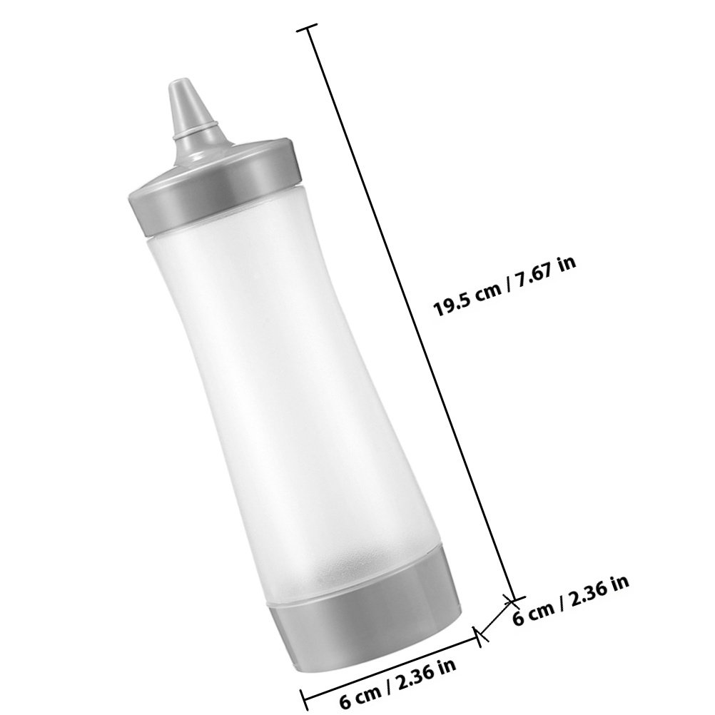 2Pcs Clear Squeeze Bottles for - đánh giá và giá Condiment Squeeze Bottle