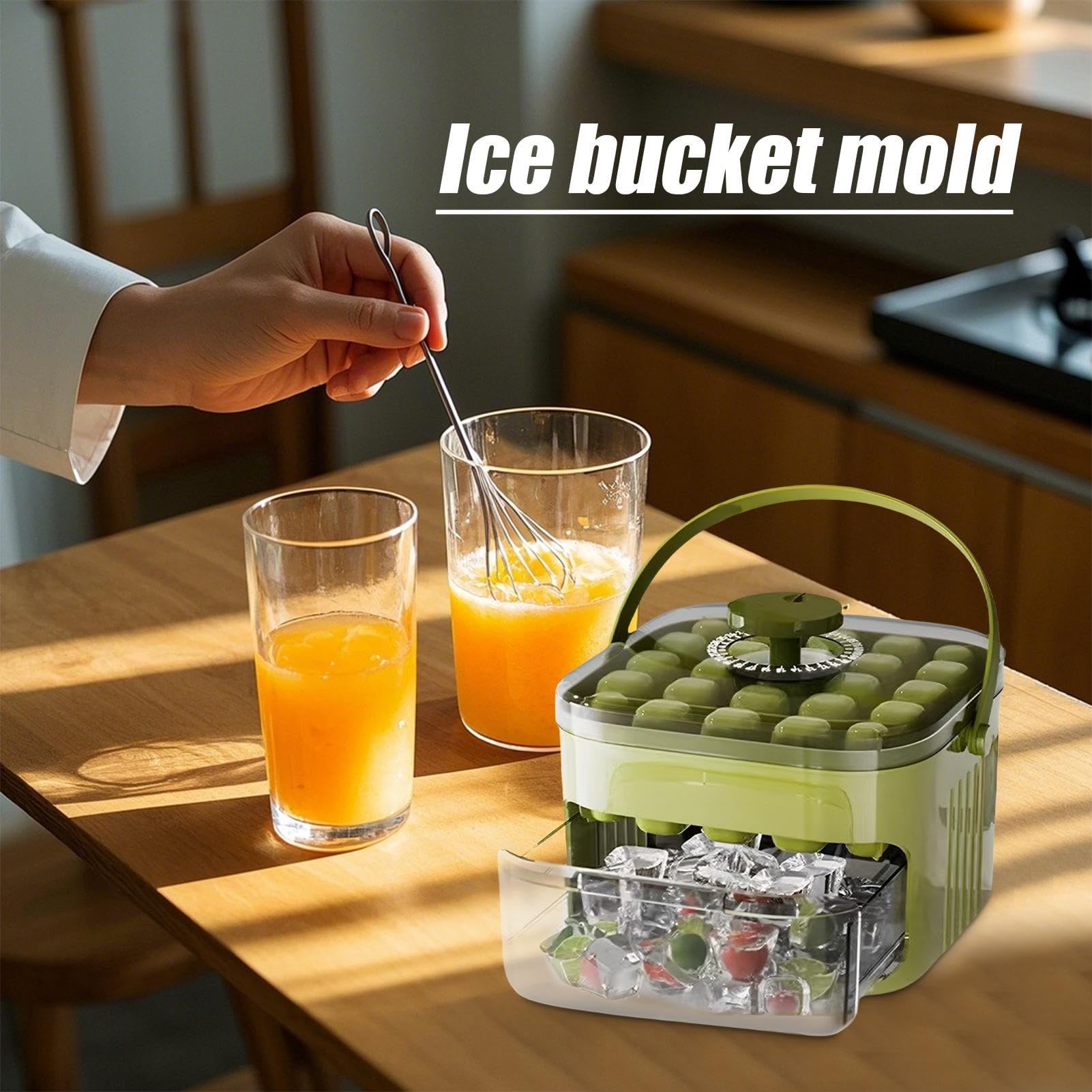 Easy Press Ice Cubes Maker Ice - đánh giá và giá Food Storage Essentials