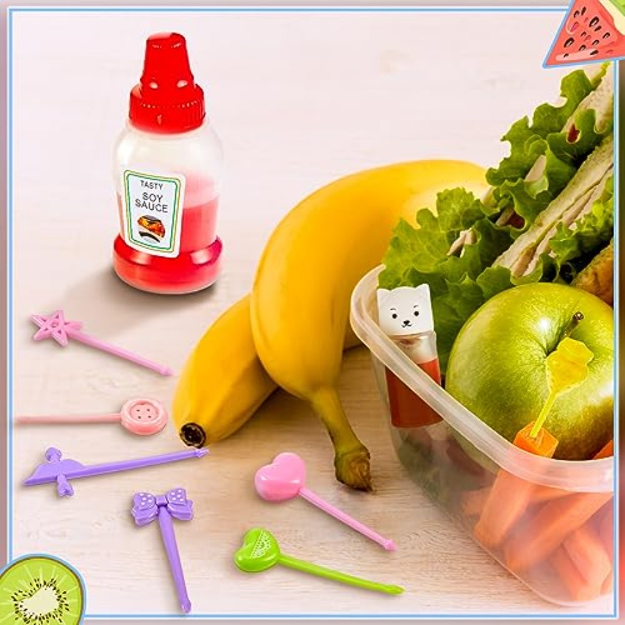 26 Pcs Lunch Bento Soy Sauce C - đánh giá và giá Condiment Squeeze Bottle