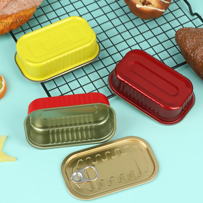 2Pcs Metal Rectangular Empty M - đánh giá và giá Food Storage Aluminum