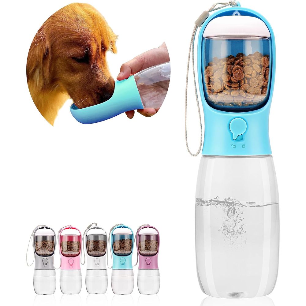 Dog Water Bottle with Food Con - đánh giá và giá Food Storage Essentials