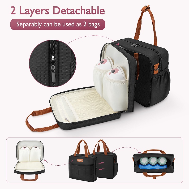 Detachable Breast Pump Bag wit - đánh giá và giá Food Storage Baby