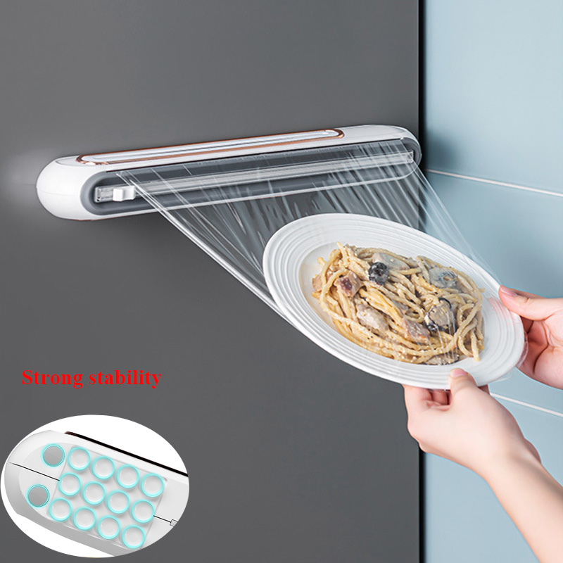 Food Film Cutting Box Wall-mou - đánh giá và giá Food Storage Aluminum