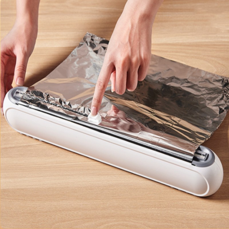 Food Film Cutting Box Wall-mou - đánh giá và giá Food Storage Aluminum