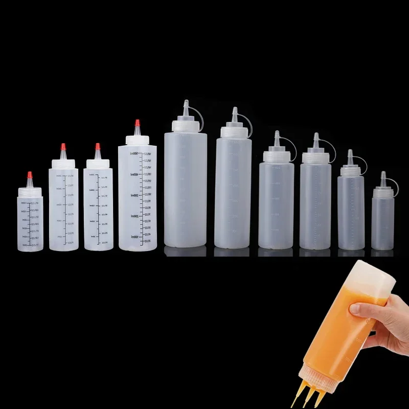 1Pcs Empty120ml-1000ml PE Plas - đánh giá và giá Condiment Squeeze Bottle