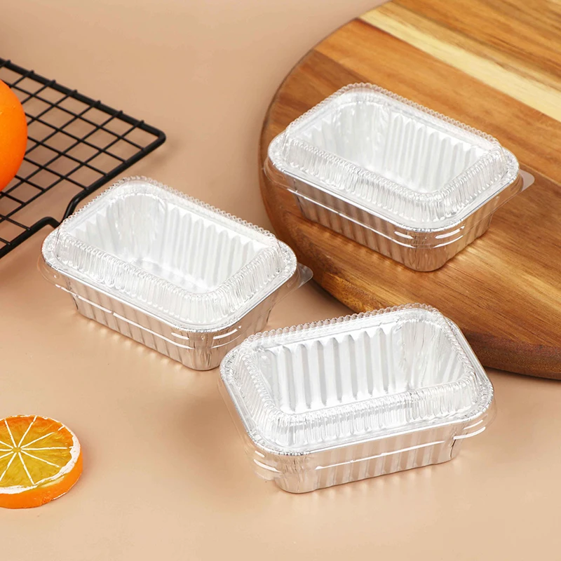 10Pcs Disposable Rectangular A - đánh giá và giá Food Storage Aluminum Containers