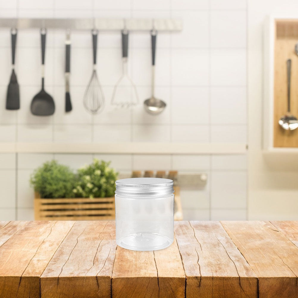6Pcs 250Ml Plastic Jar with Al - đánh giá và giá Food Storage Aluminum Containers