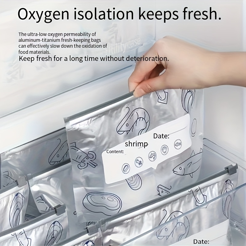 10/60pcs Aluminum Foil Storage - đánh giá và giá Food Storage Essentials