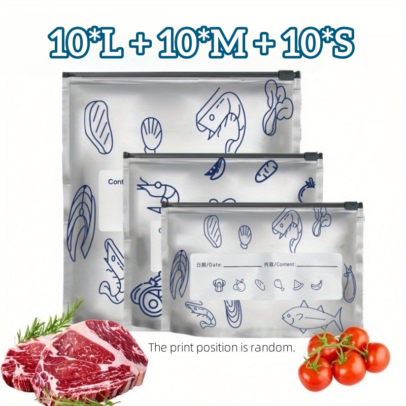 10/60pcs Aluminum Foil Storage - đánh giá và giá Food Storage Essentials