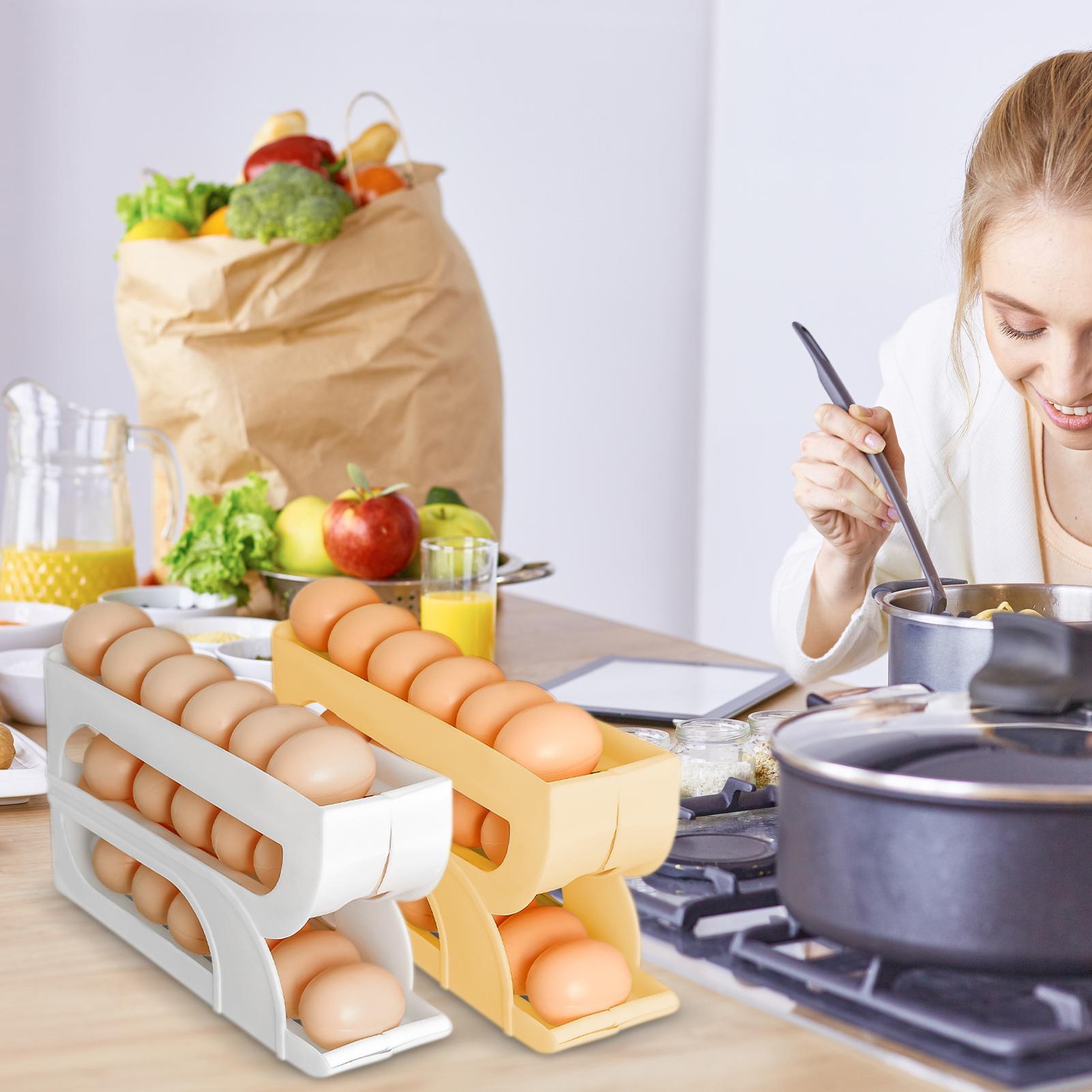 Automatic Egg Roller New House - đánh giá và giá Food Storage Yellow
