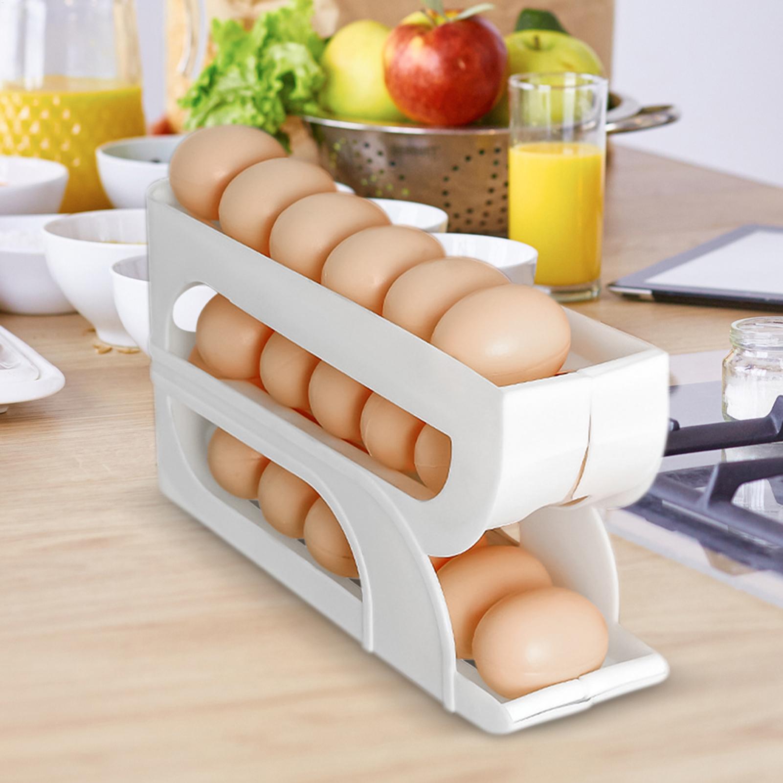 Egg Container for Refrigerator - đánh giá và giá Food Storage Yellow