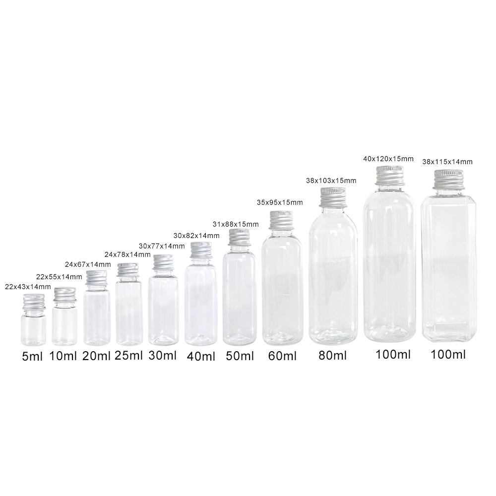 100Pcs Plastic Bottle With Alu - đánh giá và giá Food Storage Aluminum Containers