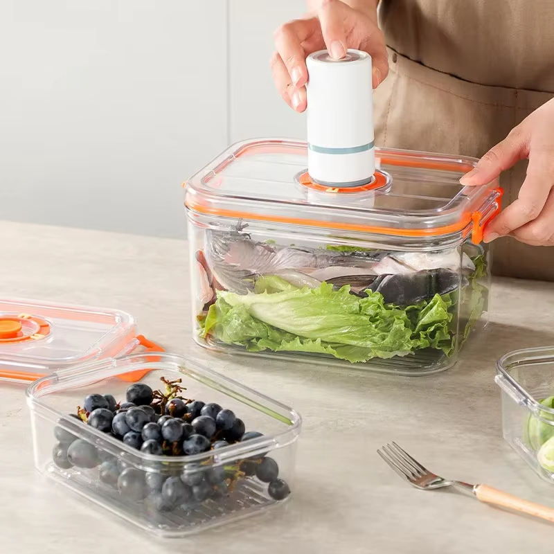 Vacuum Fresh-keeping Box Refri - đánh giá và giá Food Storage Vacuum Seal