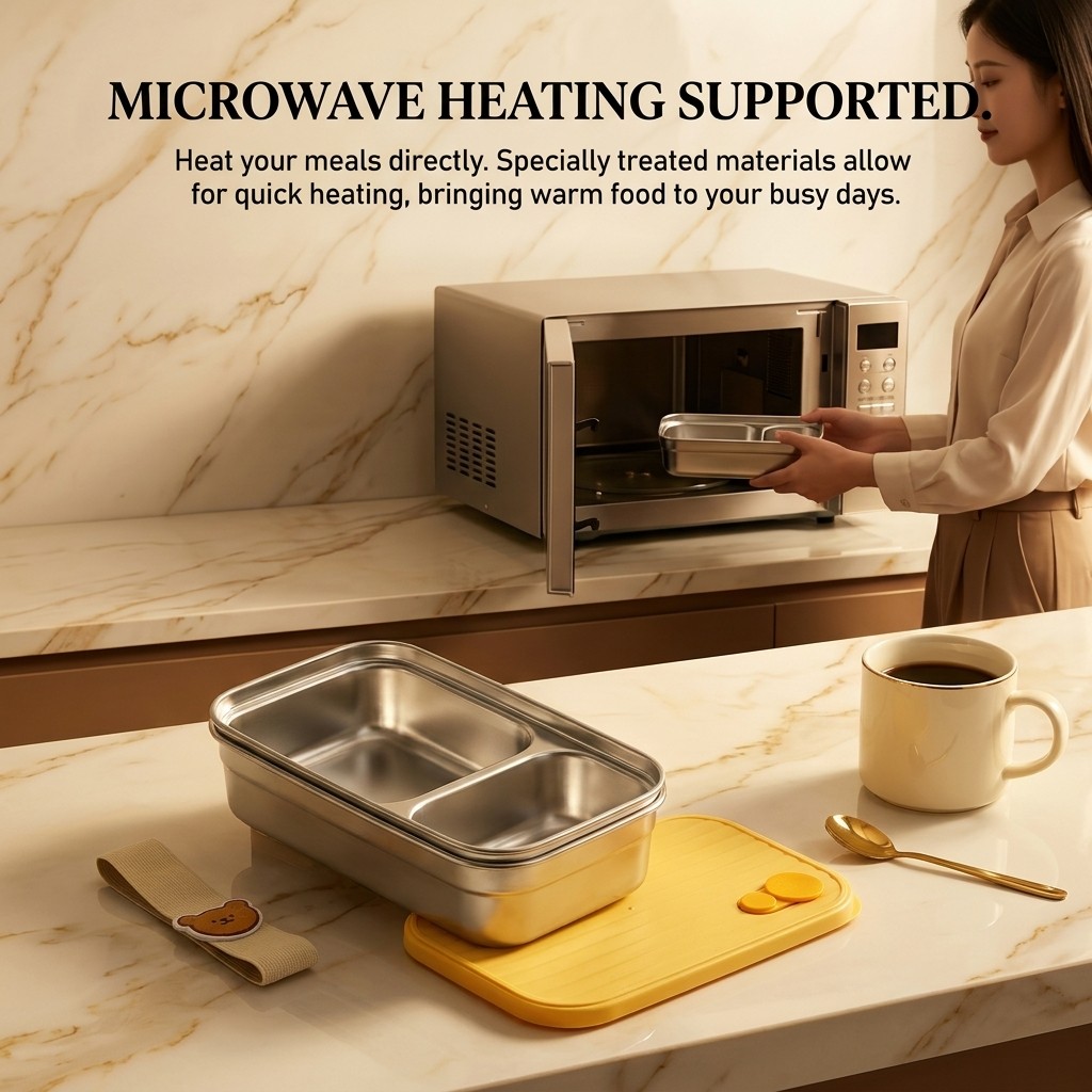 304 Stainless Steel Lunch Box  - đánh giá và giá Food Storage 30 Years