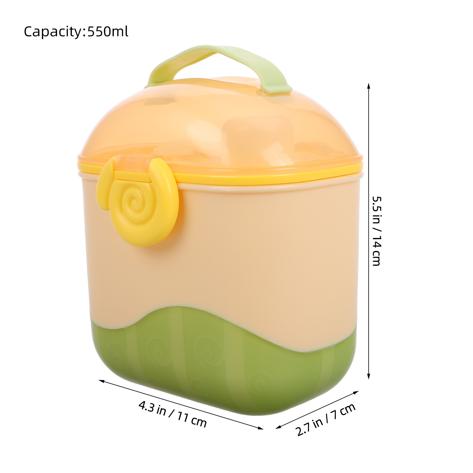 Baby Multicompartment Milk Pow - đánh giá và giá Food Storage Baby