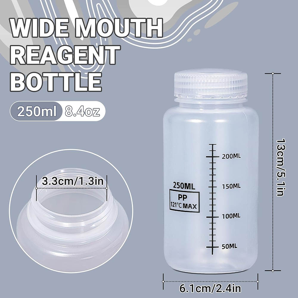 8oz/250ml Wide Mouth Plastic B - đánh giá và giá Food Storage 30 Years
