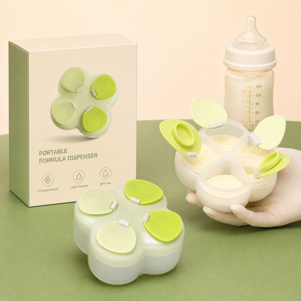 Partitioned Formula Dispenser  - đánh giá và giá Food Storage Baby