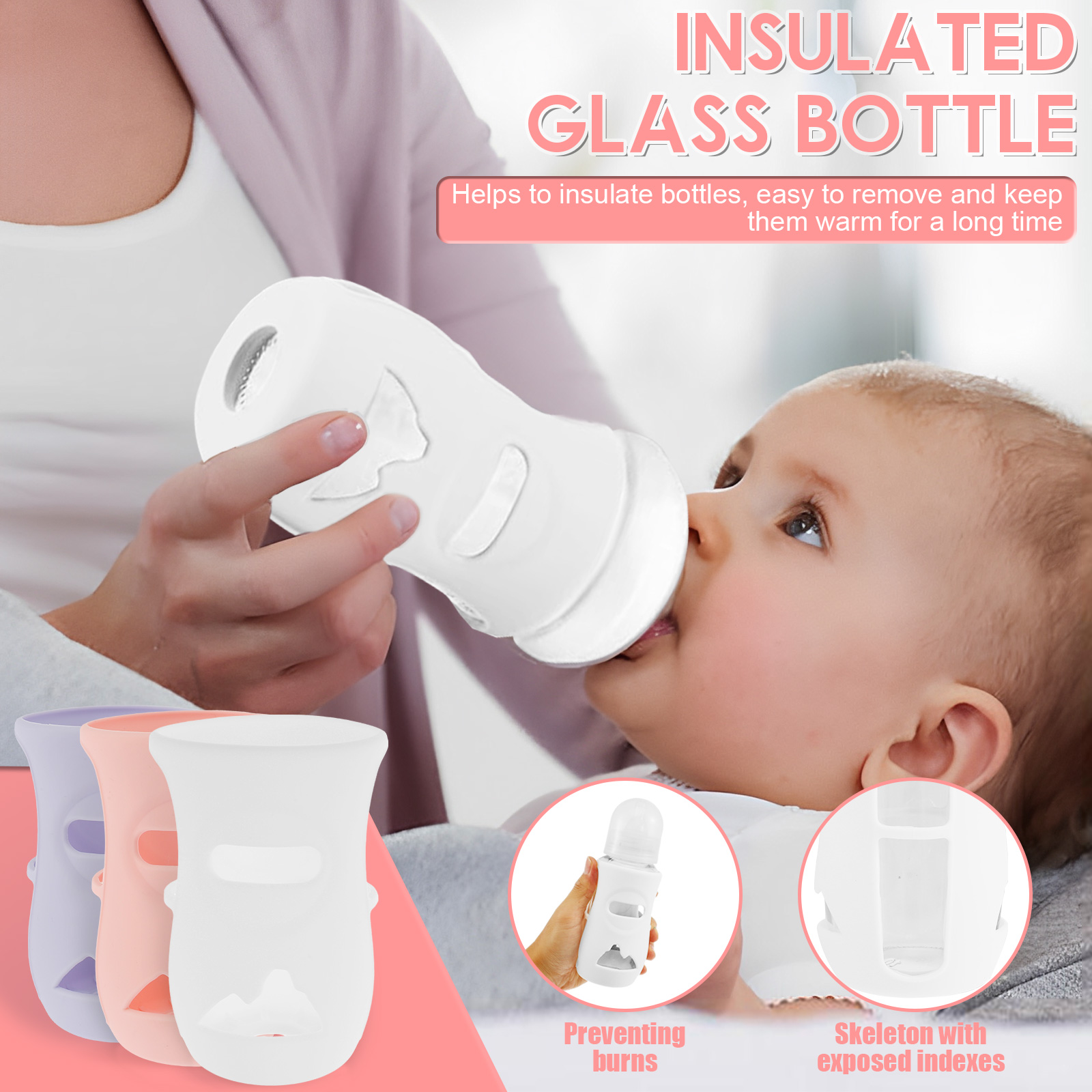 Silicone Sleeves Silicone Baby - đánh giá và giá Food Storage Baby