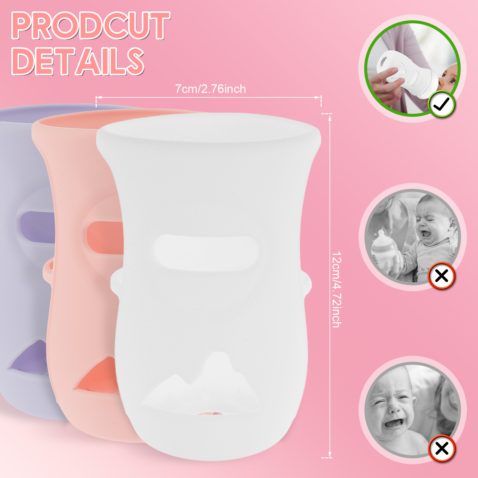Silicone Sleeves Silicone Baby - đánh giá và giá Food Storage Baby