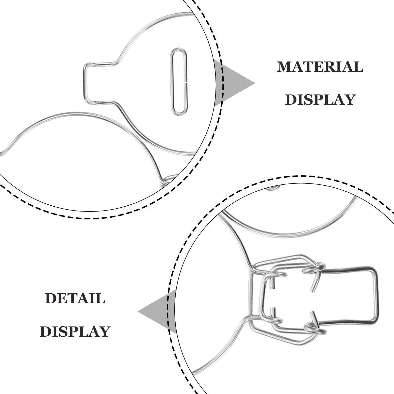 4Pcs Stainless Steel Wire Lock - đánh giá và giá Food Storage Jar Glass