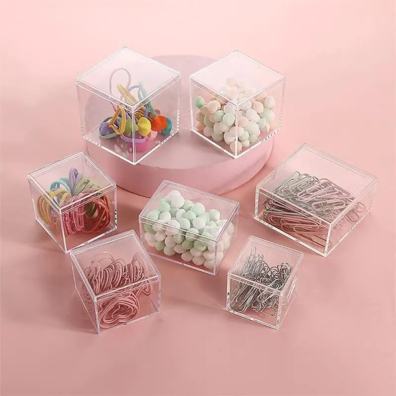 12 PCS Transparent Acrylic Box - đánh giá và giá Food Storage Quart