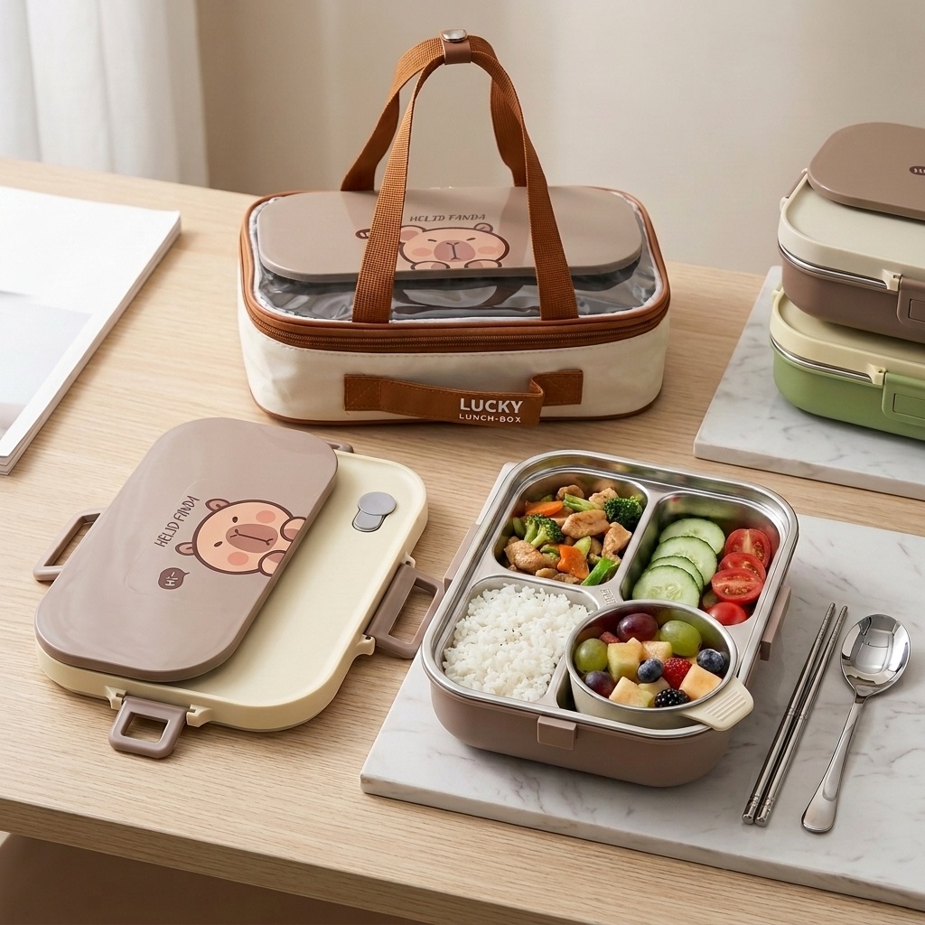 304 Stainless Steel Bento Lunc - đánh giá và giá Food Storage 30 Years