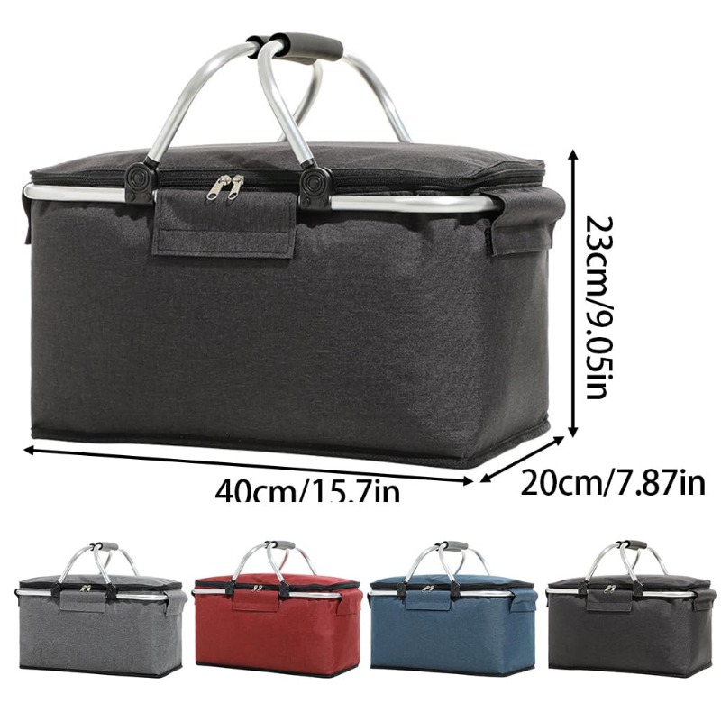 Flat Foldable Oxford Picnic Ba - đánh giá và giá Food Storage Aluminum