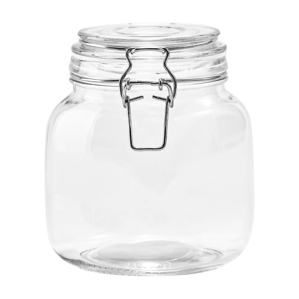 Mainstays 38 oz Glass Food Sto - đánh giá và giá Food Storage Jar Glass