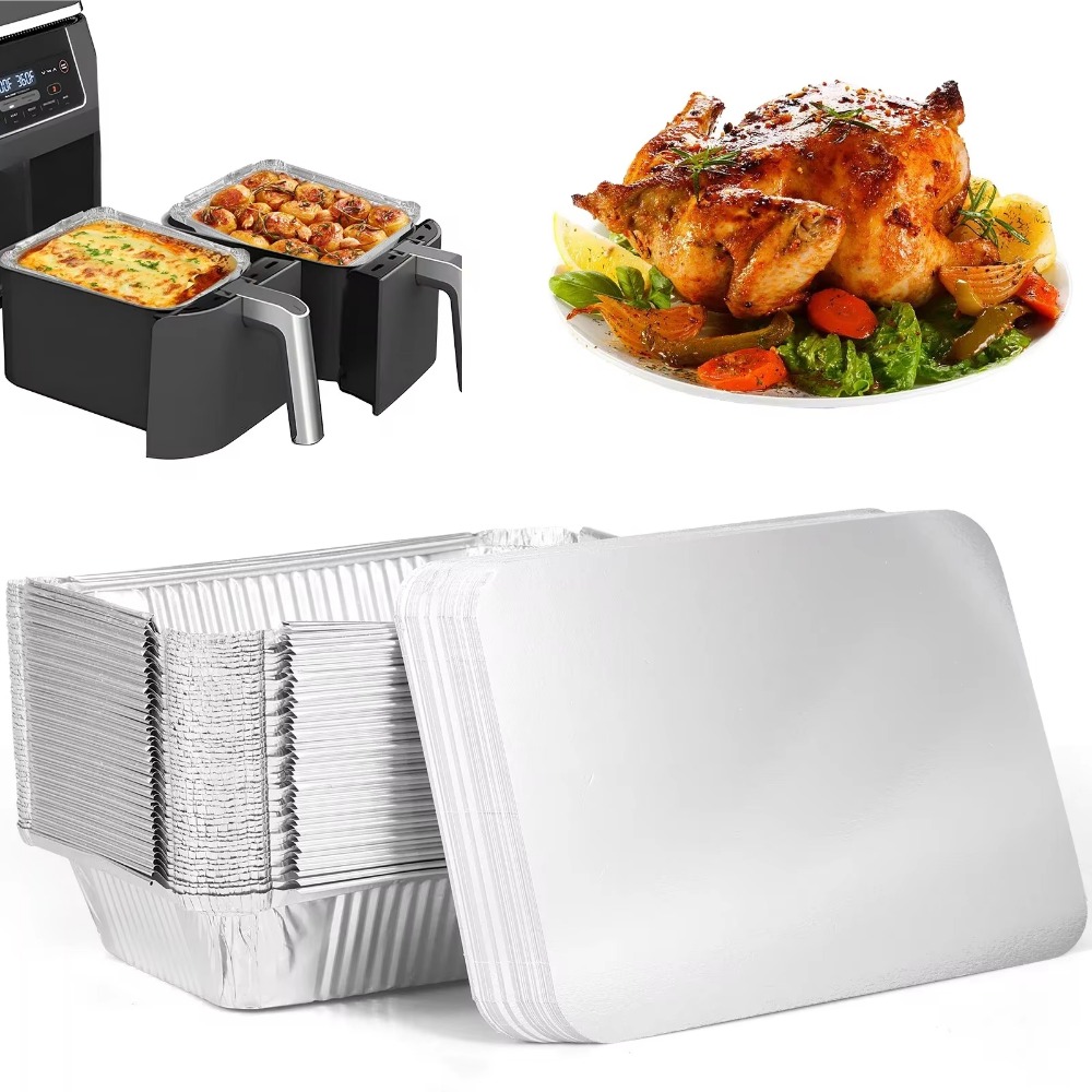 10PCS Disposable Aluminum Foil - đánh giá và giá Food Storage Aluminum Containers