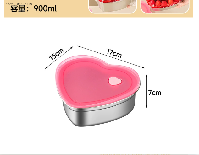 2025new304stainless steel hear - đánh giá và giá Food Storage Quart