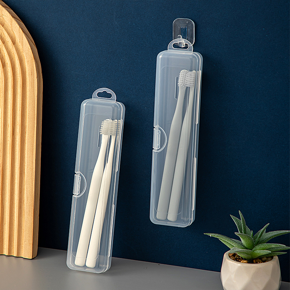 WORTHBUY Toothbrush Box Transp - đánh giá và giá Food Storage Quart