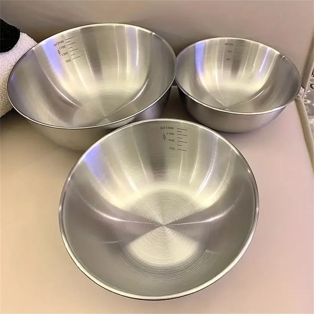 1-3 Stainless Steel Bowl Set w - đánh giá và giá Food Storage Essentials
