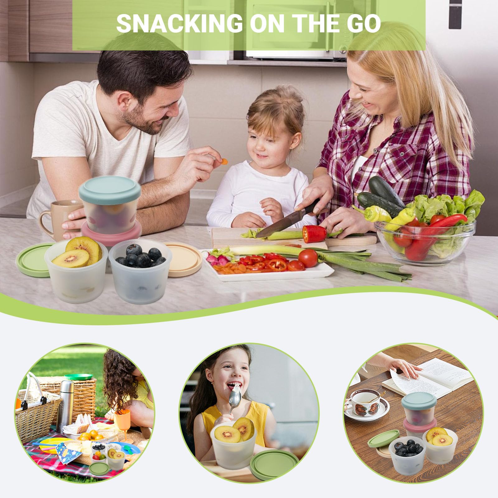 Food Grade Silicone Baby Food  - đánh giá và giá Food Storage Baby