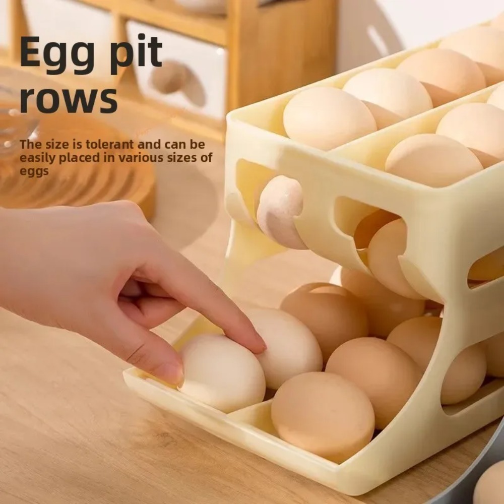 3 Tier Yellow Egg Organizer Ho - đánh giá và giá Food Storage Yellow