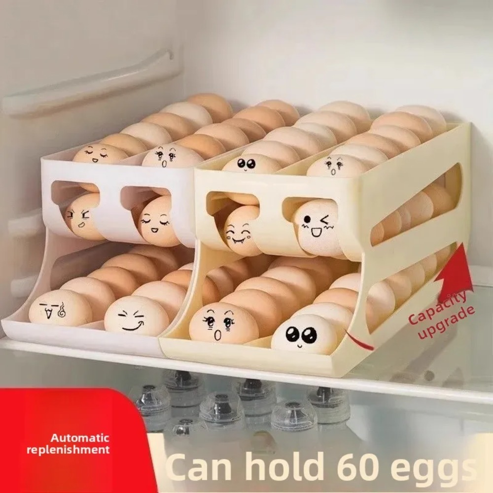 3 Tier Yellow Egg Organizer Ho - đánh giá và giá Food Storage Yellow