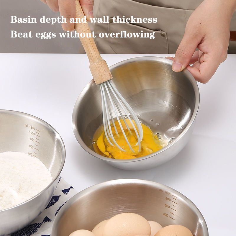 1PC Stainless Steel Bowl Set W - đánh giá và giá Food Storage Essentials