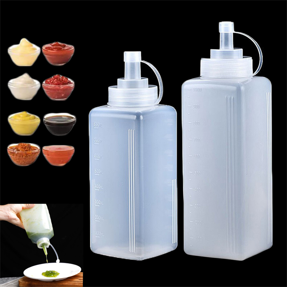 1pc Plastic Squeeze Sauce Bott - đánh giá và giá Condiment Squeeze Bottle
