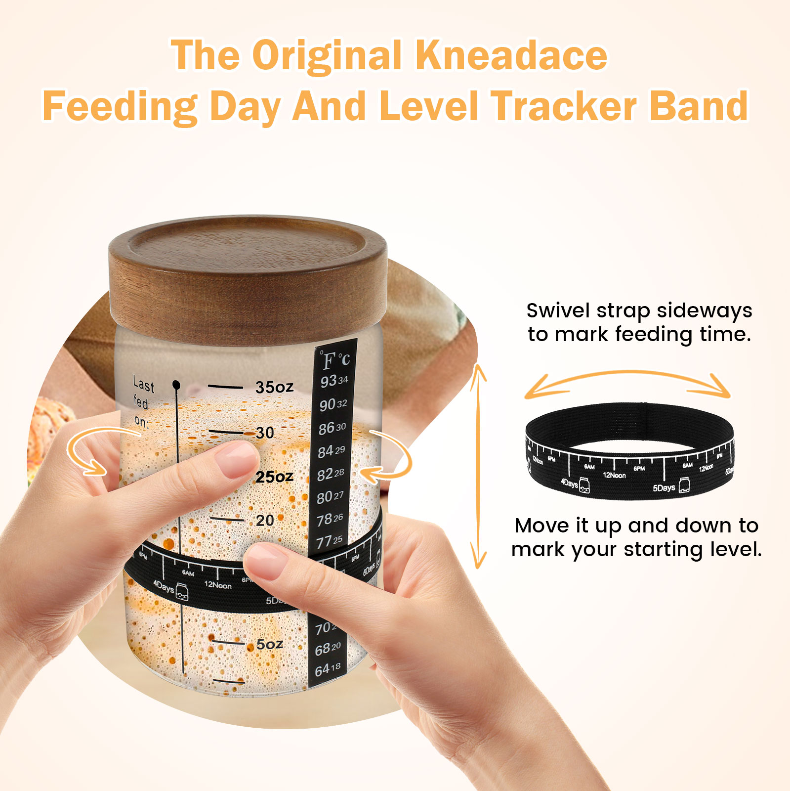 Sourdough Starter Jar Kit 1000 - đánh giá và giá Food Storage Jar Glass