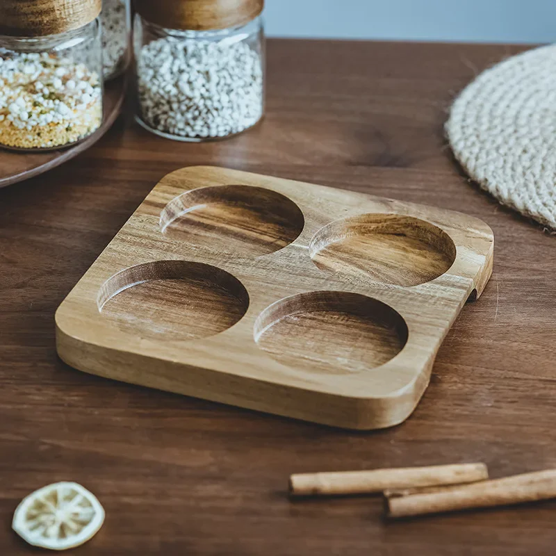 Wood Lid Orgnizer Glass Airtig - đánh giá và giá Food Storage Jar Glass