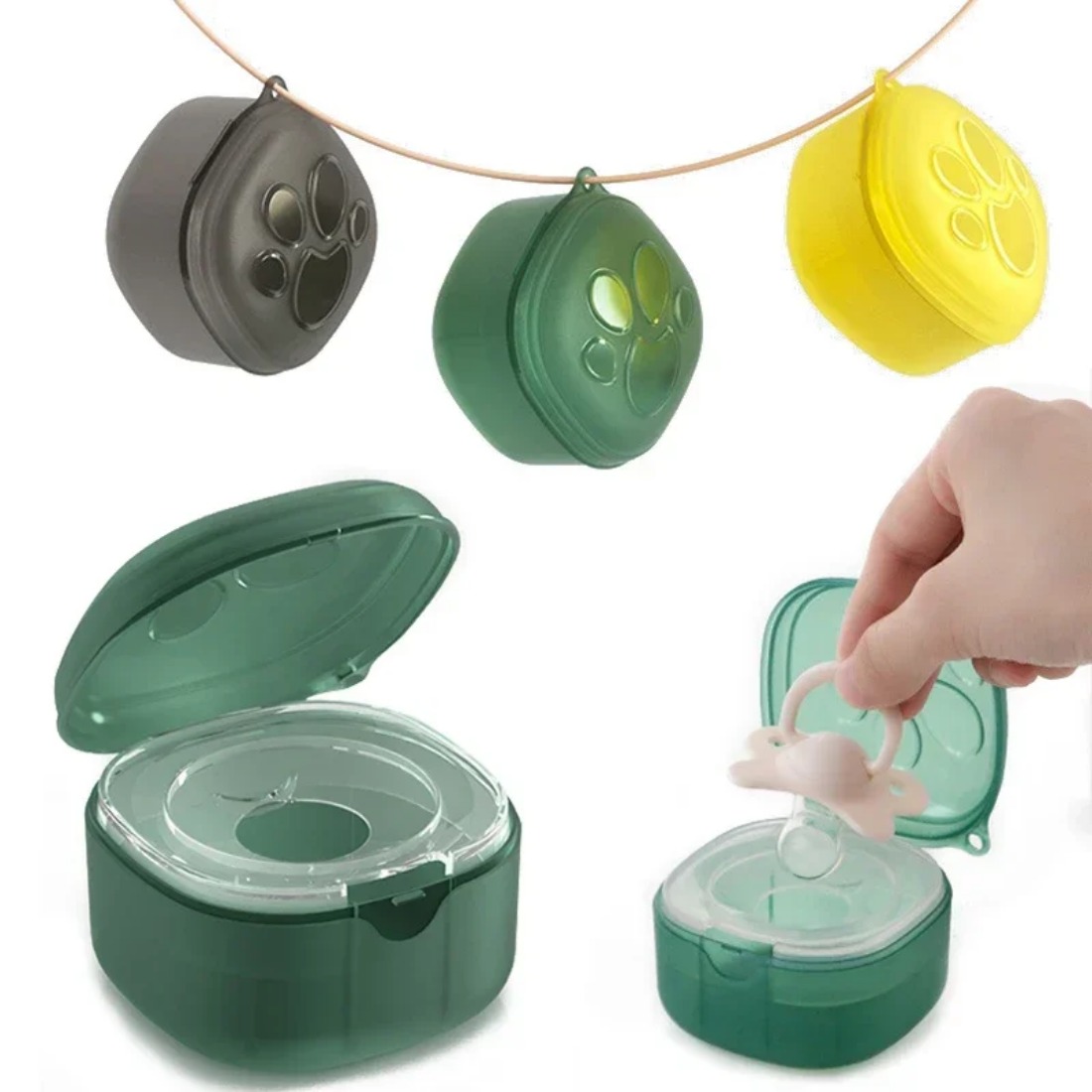 Food Grade Silicone Pacifier B - đánh giá và giá Food Storage Baby