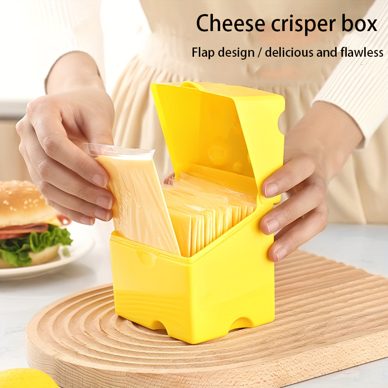 1pc ABS Cheese Storage Box wit - đánh giá và giá Food Storage Yellow