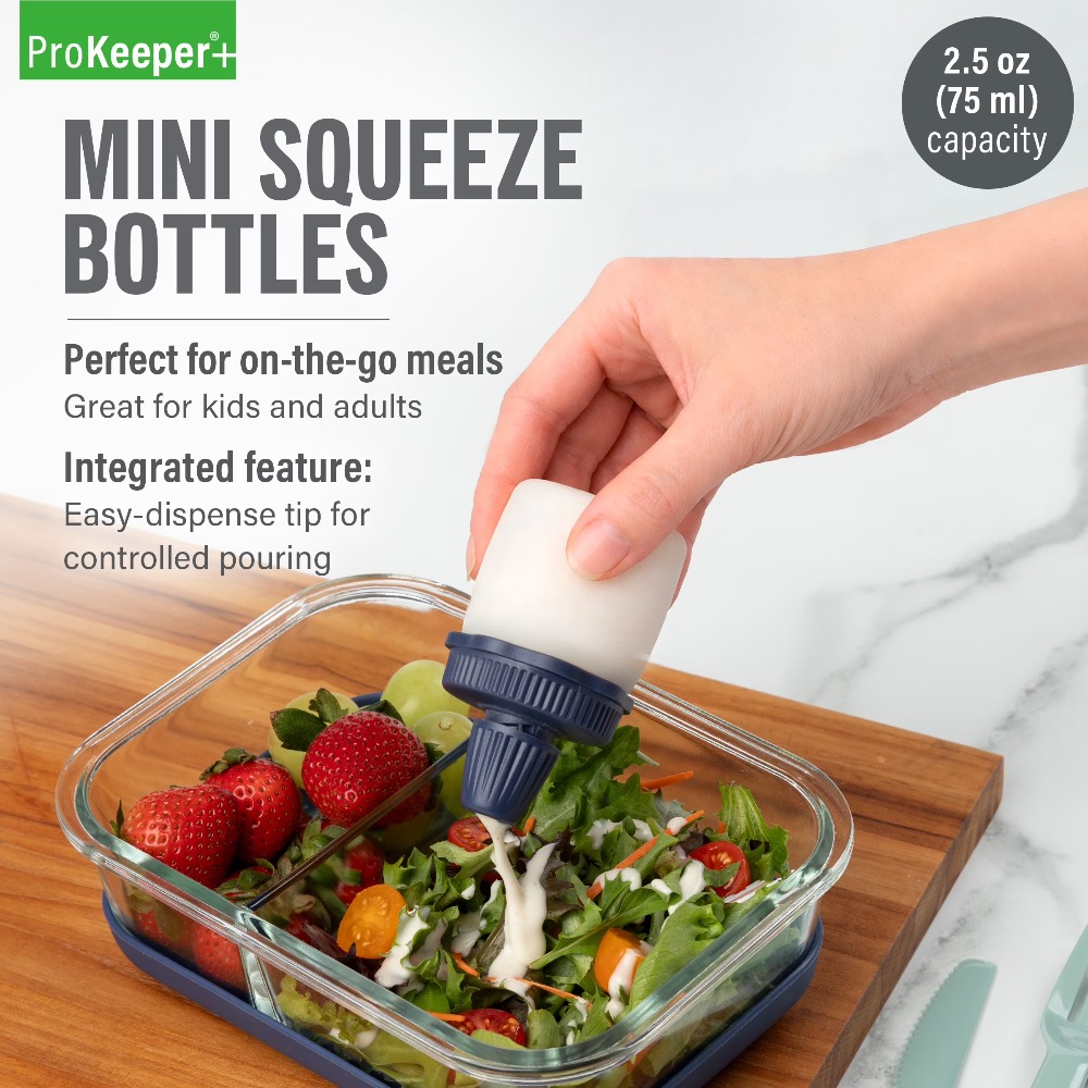 Silicone Squeeze Bottles Blue  - đánh giá và giá Condiment Squeeze Bottle